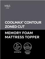 Contour Memory Foam Mattress Topper