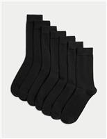 7 Pack Cotton Rich Socks
