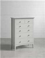 Hastings Grey 6 Drawer Chest