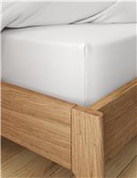 Comfortably Cool Lyocell Rich Deep Fitted Sheet