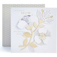 Mum Fold-Out Flower Birthday Card