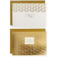 Pack of 8 Wedding Invitations
