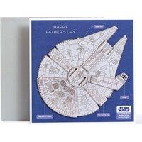Star Wars 3D Millennium Falcon Father s Day Card
