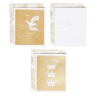 Contemporary Foiled Charity Christmas Cards - Pack of 15