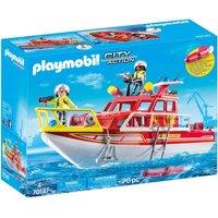 City Action Floating Fire Rescue Boat Toy (4-10 Yrs)