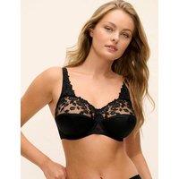 Fantasie Belle Lace Wired Full Cup Bra DD-G Black