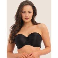 Fantasie Smoothing Wired Moulded Strapless Bra B-G Black