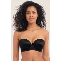 Freya Deco Wired Strapless Moulded Bra B-GG Black