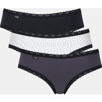 3pk 24/7 Weekend Low Rise Knickers