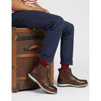 Jones Bootmaker Leather Casual Boots Brown