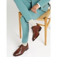 Wide Fit Leather Brogues