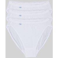Sloggi 3pk Cotton Rich Tai Briefs White