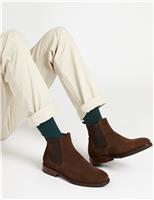 Jones Bootmaker Leather Pull-on Chelsea Boots Brown