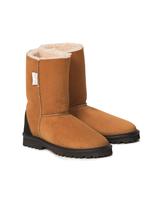 Celtic & Co. Suede Pull-On Boots Tan