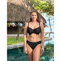 Ottawa Wired Wrap Scoop Neck Bikini Top (D-H)