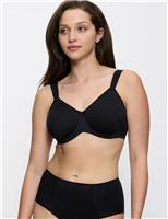 Triumph Essential Wired Minimiser Bra C-F Black