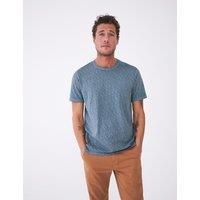 White Stuff Pure Cotton Crew Neck T-Shirt Blue