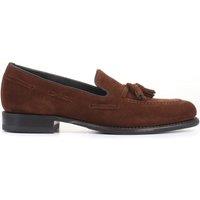 Goodyear Welted Suede Slip-On Loafers