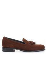 Goodyear Welted Suede Slip-On Loafers
