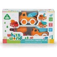 Whizz World Construction Vehicle Trio Set (1-3 Yrs)
