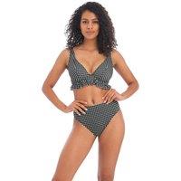 Check In Gingham Wired Bikini Top