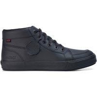 Leather Lace Up High Top Shoes