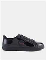 Kids Leather Lace School Shoes
