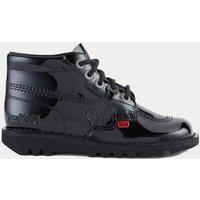 Kickers Kids' Patent School Shoes Black Patent