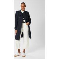 Saskia Cotton Rich Double Breasted Trench Coat