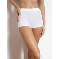 Double Comfort Cotton Rich High Rise Shorts