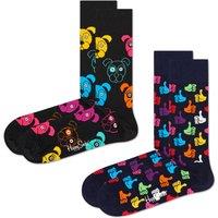 2pk Assorted Dog Cotton Rich Socks