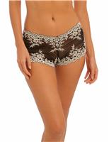 Wacoal Embrace Lace Low Rise Knicker Shorts Beige Mix