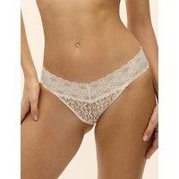 Wacoal Halo Floral Lace Bikini Knickers Ivory