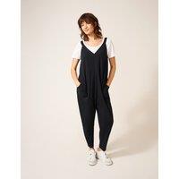 Cotton Modal Jersey Sleeveless Jumpsuit