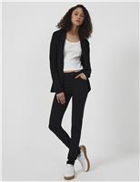 French Connection Jersey Short Jacket Black