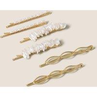 5 Pack Shell Hair Clip
