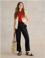 White Stuff Pure Linen Tapered Trousers White