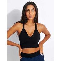 Good Karma Low Impact Cross Back Crop Top