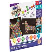 Animal Paint By Numbers Kit (8-12 Yrs)