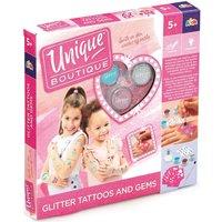 Glitter Tattoos & Gems Set (5+ Yrs)