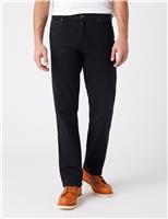 Wrangler Straight Fit Texas 5 Pocket Jeans Black