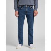 Lee Straight Fit Brooklyn Jeans Med Blue Denim