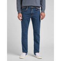 Lee Straight Fit Brooklyn Jeans Med Blue Denim