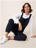 Jersey Ankle Grazer Dungarees