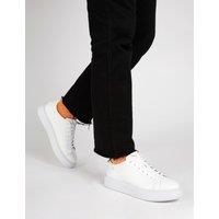 Leather Lace Up Trainers