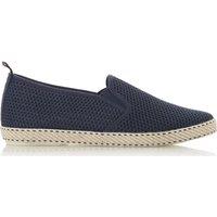 Dune London Canvas Slip-On Espadrilles Navy