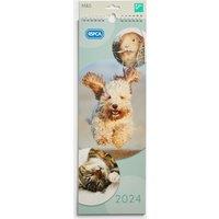 2024 Slimline Calendar - RSPCA Animals Design
