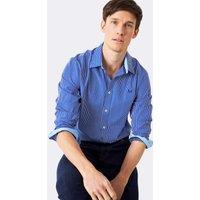 Slim Fit Pure Cotton Striped Poplin Shirt