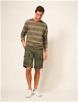 Pure Cotton Cargo Shorts