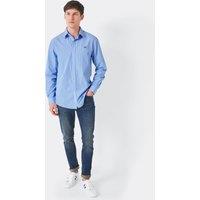 Regular Fit Pure Cotton Striped Poplin Shirt